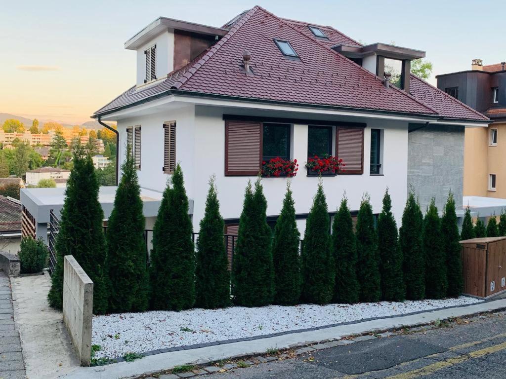 New Luxury Lake View Apartment - Lausanne Kültér fotó